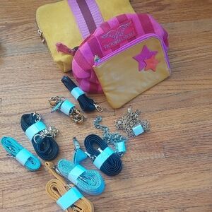 Lot Of 9 Replacement STARPS + 3 MAKE-UP Bags  ( Bag C)